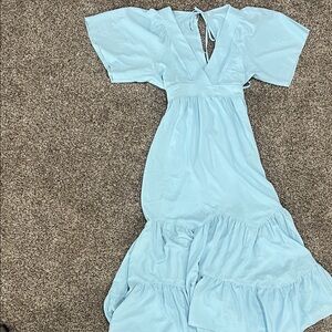 Light Blue Maxi Dress size XL